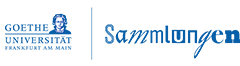 Logo of the Goethe University collections